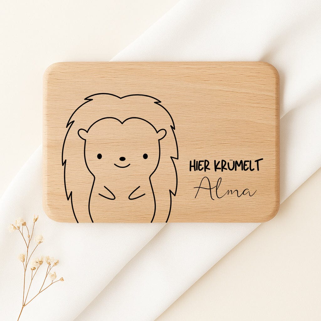 Frühstücksbrett "Kids" Happy Box Igel