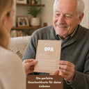 Personalisierte Geschenkkarte für Opa mit liebevoller Definition als emotionales Geschenk zum Überreichen.
