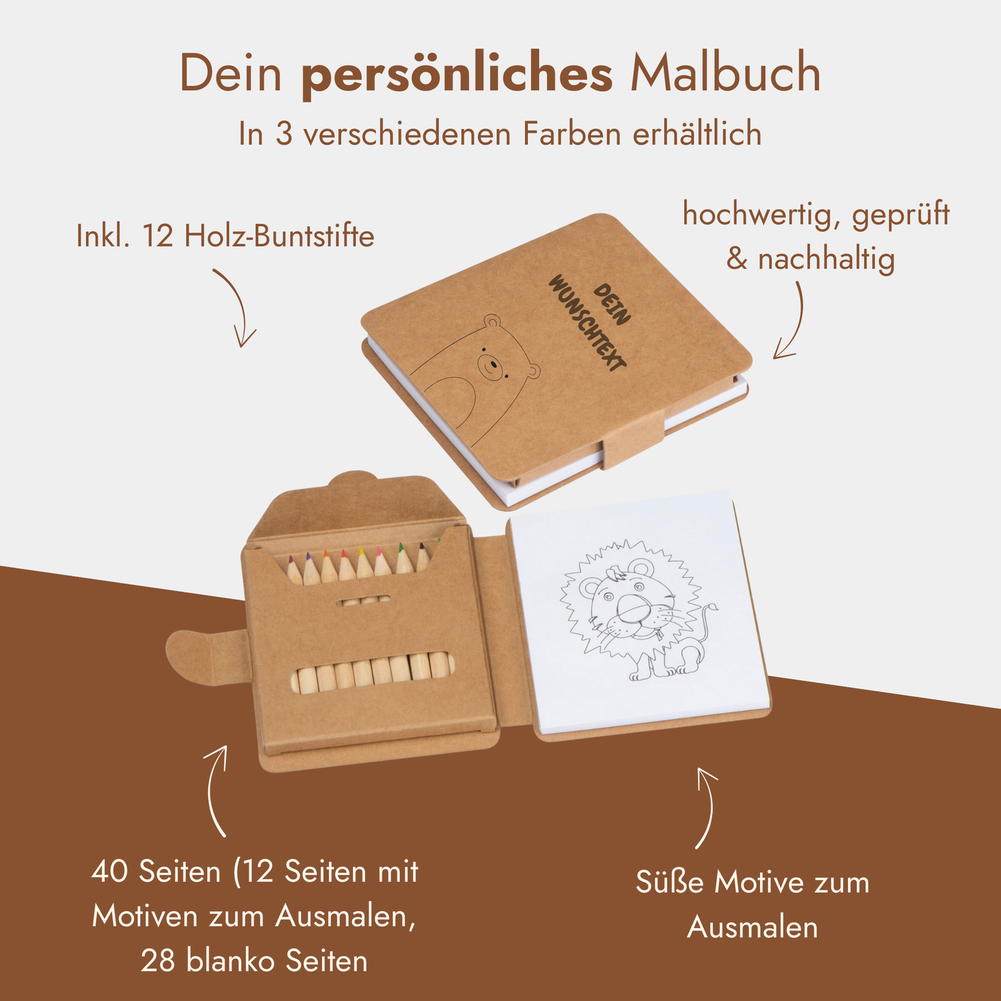 Malbuch Personalisiert