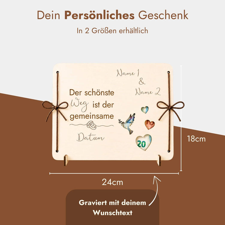 Geldgeschenk Hochzeit Personalisiert