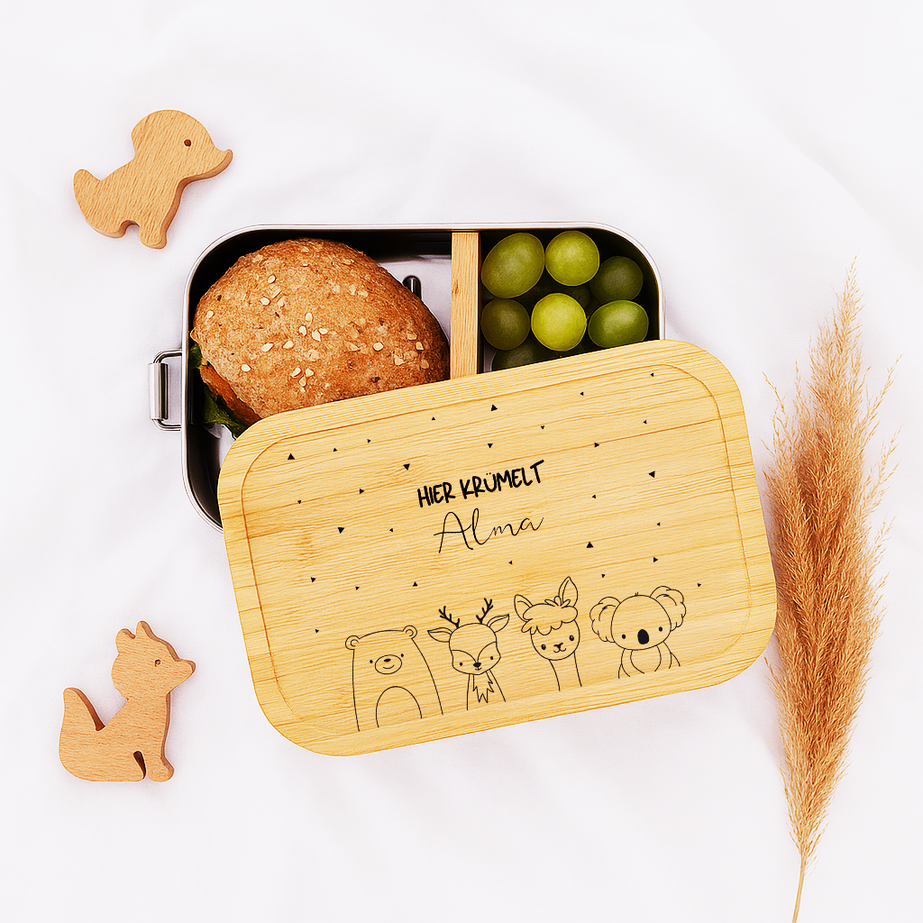 Brotdose „Waldtiere“
