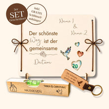 3ER SET Hochzeitsglück