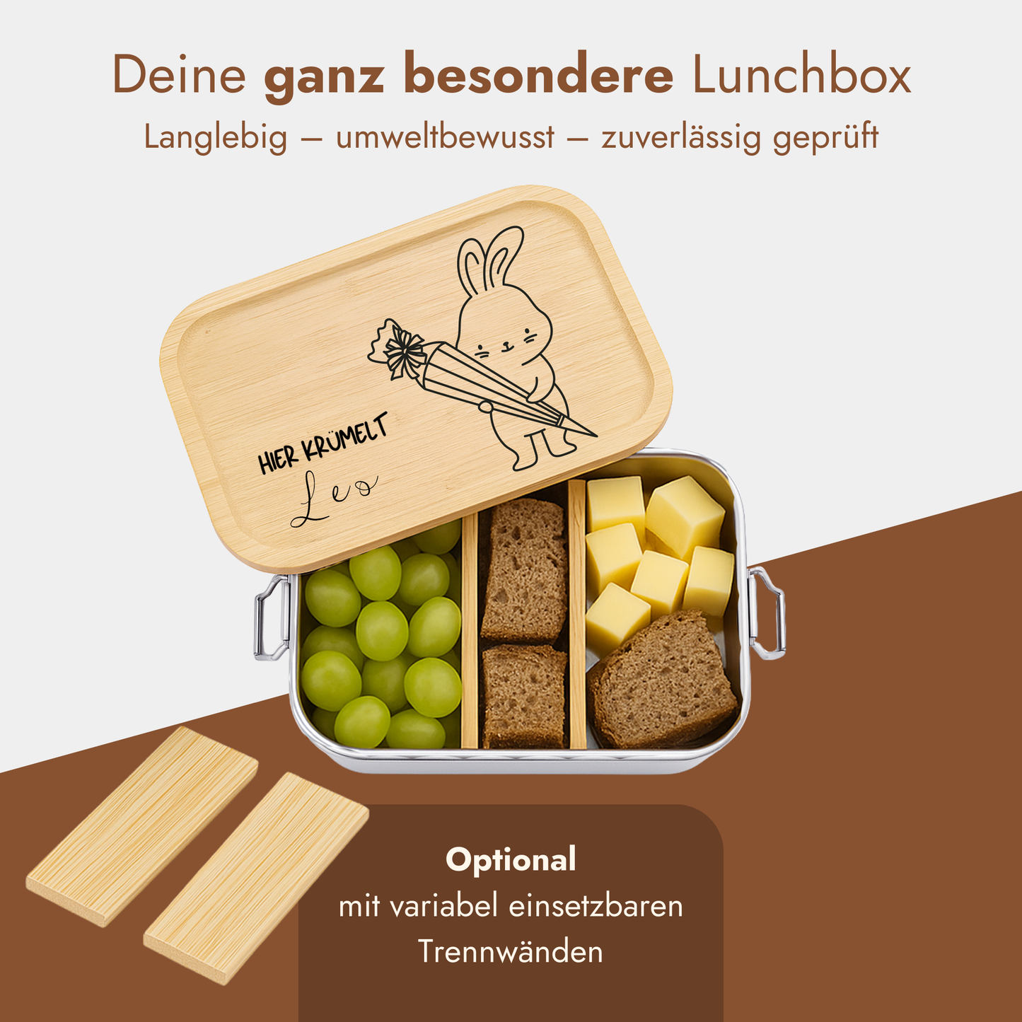 Brotdose „Back-to-School Tiere“