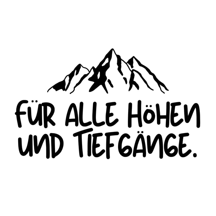 Gravurvorlage mit Bergmotiv und Schriftzug fuer personalisiertes Fahrrad Multitool 9in1 aus Edelstahl.
