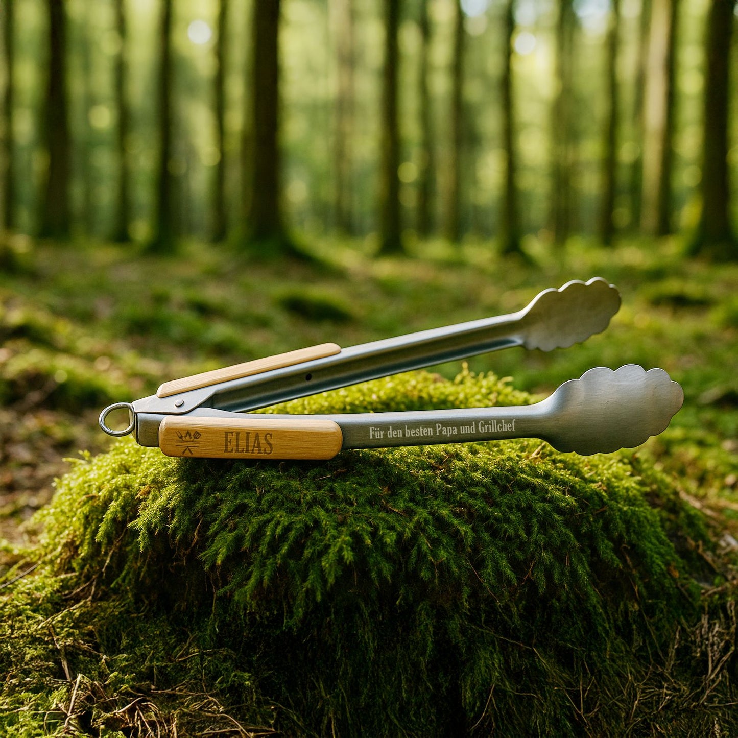 Grillzange Personalisiert Happy Box 