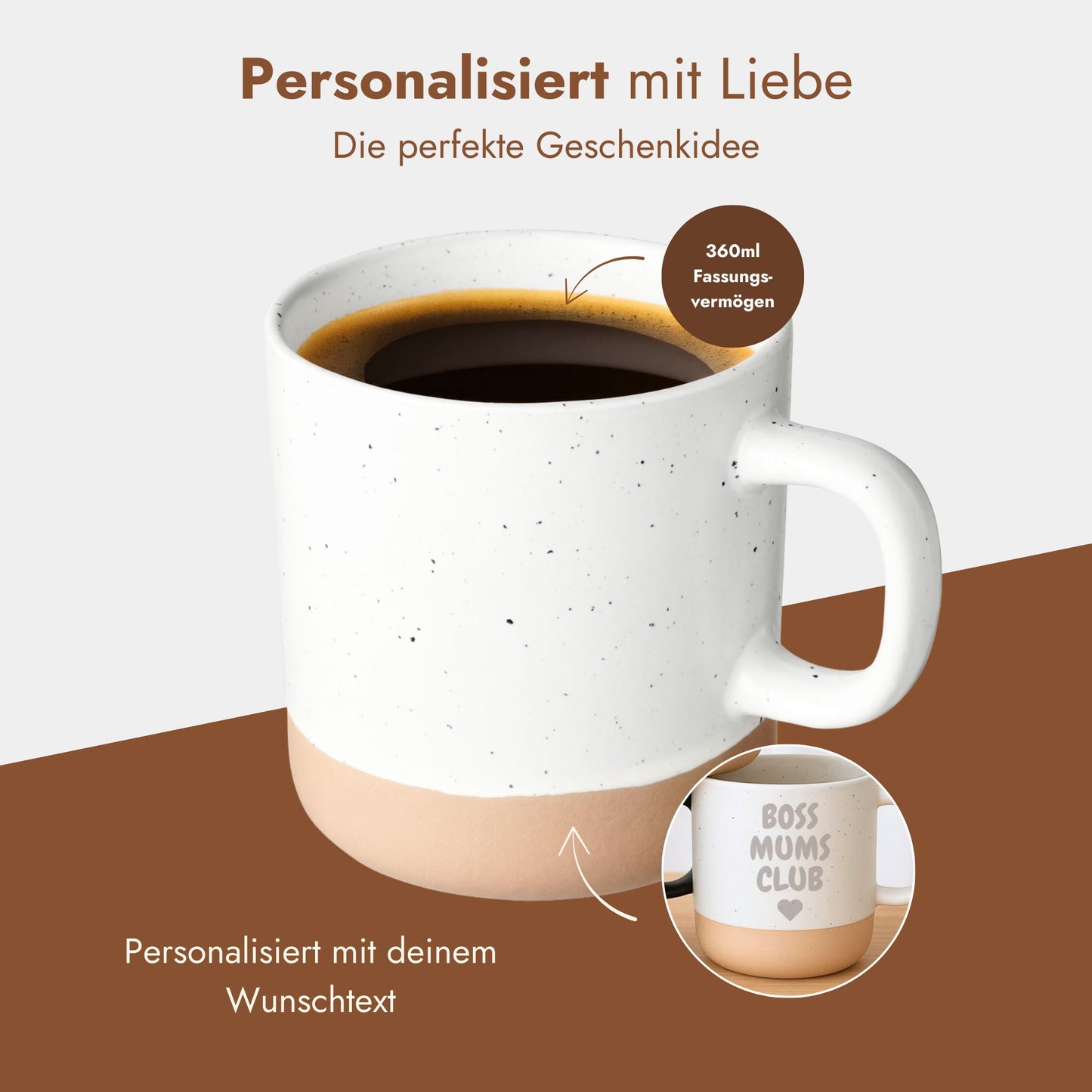 Tasse Personalisiert "MUM" Happy Box 
