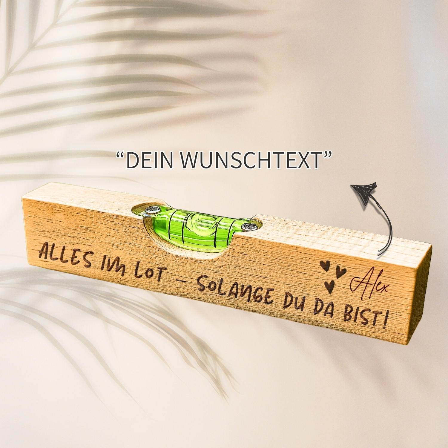 Wasserwaage Holz – Alles im Lot
