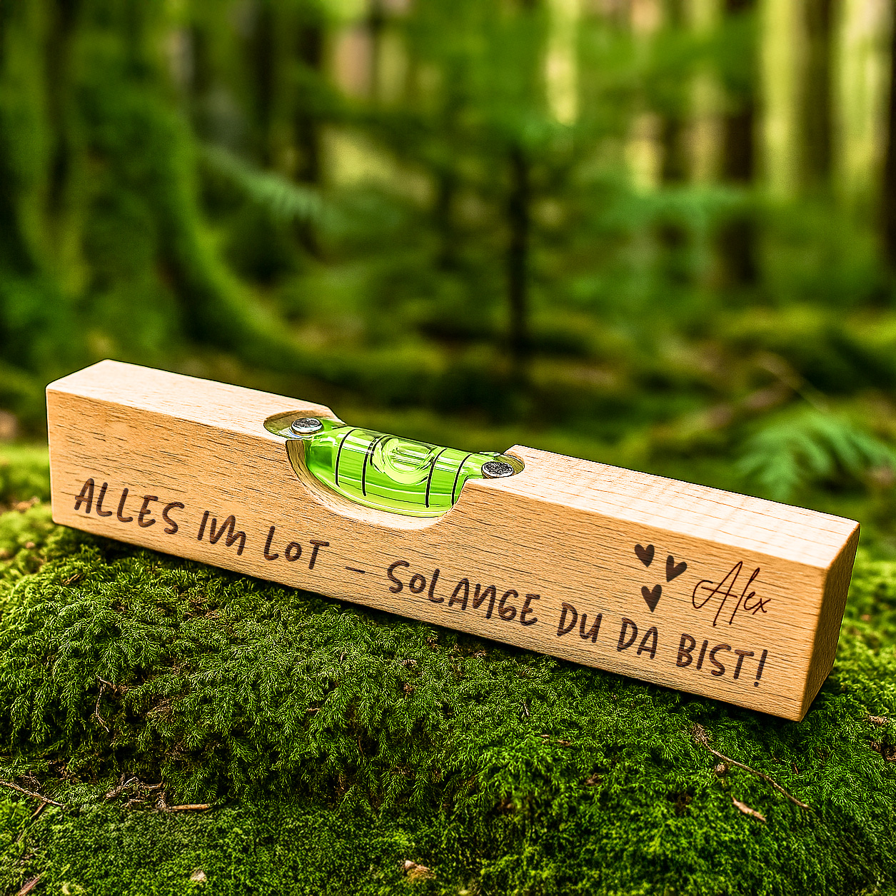 Wasserwaage Holz – Alles im Lot